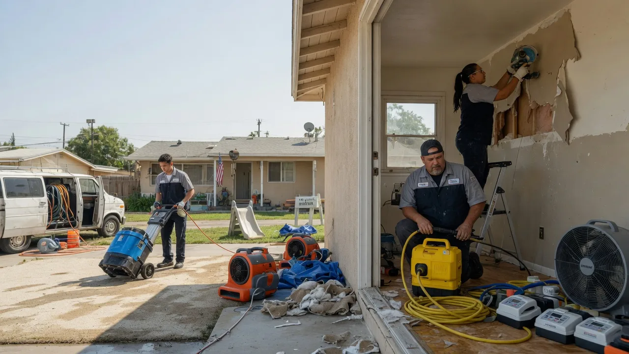Water Damage Restoration in Elberfeld, IN near me